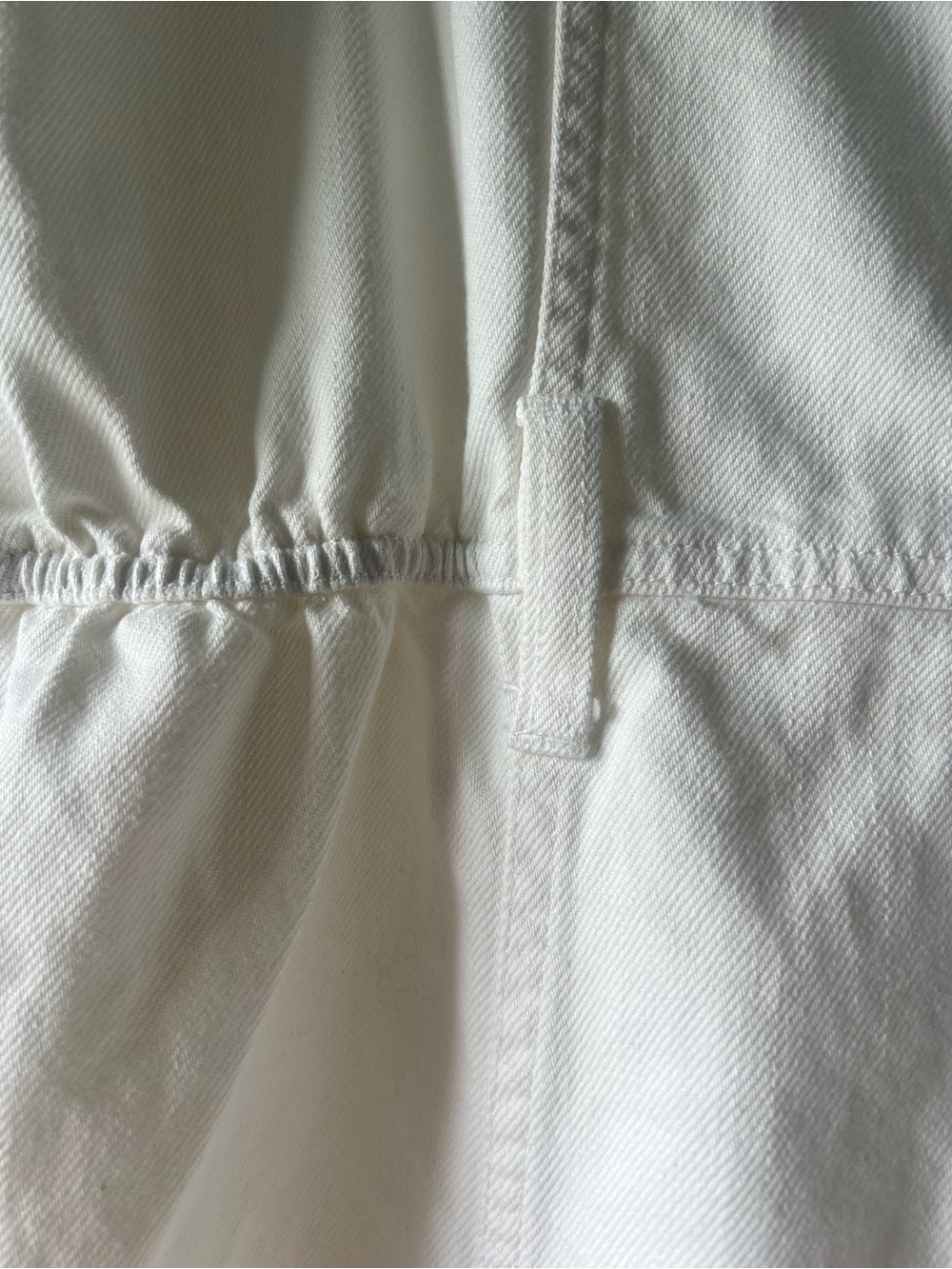 Sundance white cotton twill Sleeveless White V-Neck Maxi Dress - Picture 4 of 11